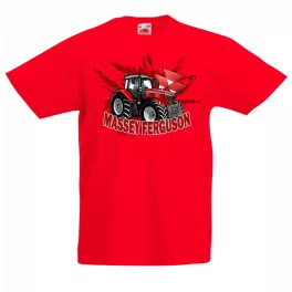 outlet MASSEY FERGUSON GYEREK PÓLÓ PIROS 104-110-es