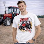 belarus fehér rövid póló új