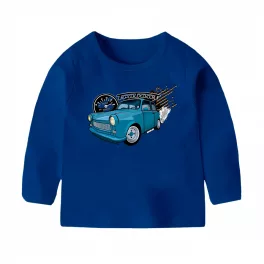 TRABANT 601 HOSSZÚ UJJÚ GYEREK PÓLÓ KÉK