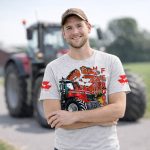 MASSEY FERGUSON FELIRATOS SZÜRKE PÓLÓ