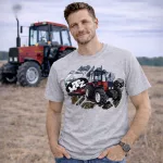 MTZ 892.2 MUNKÁBAN SZÜRKE PÓLÓ