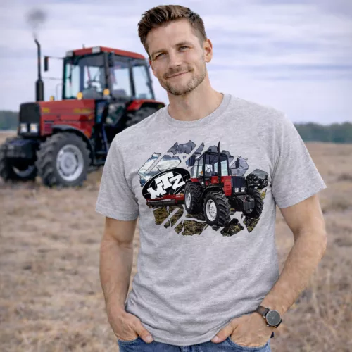 MTZ 892.2 MUNKÁBAN SZÜRKE PÓLÓ