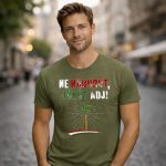 Ne háborút, jövőt adj! póló (zöld)