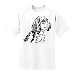 BEAGLE KUTYÁS  FEHÉR PÓLÓ