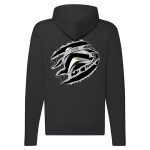 CITROEN CIPZÁRAS FEKETE KAPUCNIS PULÓVER