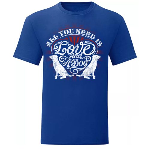 All you need is…Kék póló