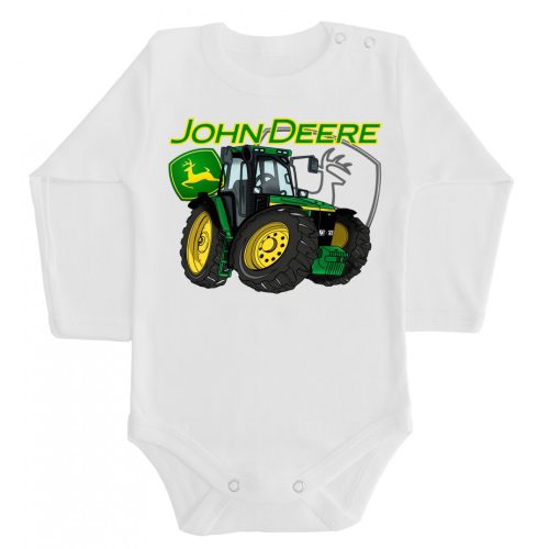 Zöld Traktor Baby Body