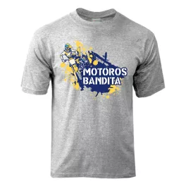 Motoros Bandita Szürke Férfi