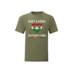 Békét a szívbe póló (zöld)