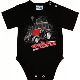 BELARUS BABY BODY FEKETE RÖVID UJJÚ