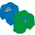 2 DARABOS KUTYÁS, DELFINES SZETT (ZÖLD-KÉK) HOSSZÚ UJJÚ