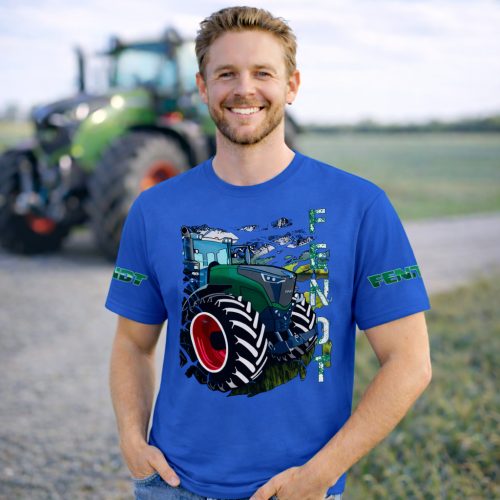 FENDT FELIRATOS KÉK PÓLÓ