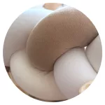 Babafészek Prémium Fonott (Kávé/Törtfehér/fehér)
