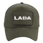LADA Katonazöld Cserélhető Tapaszos Baseball Sapka