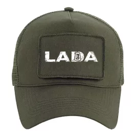 LADA Katonazöld Cserélhető Tapaszos Baseball Sapka
