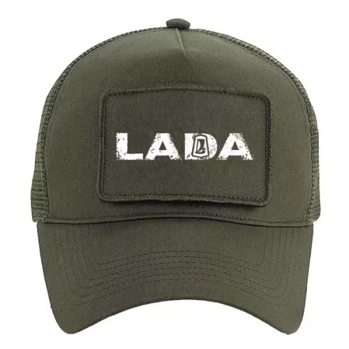 LADA Katonazöld Cserélhető Tapaszos Baseball Sapka