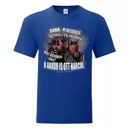   outlet MI VAGYUNK AZ IGAZI HEKTÁRHARCOSOK Massey Ferguson KÉK PÓLÓ L-es