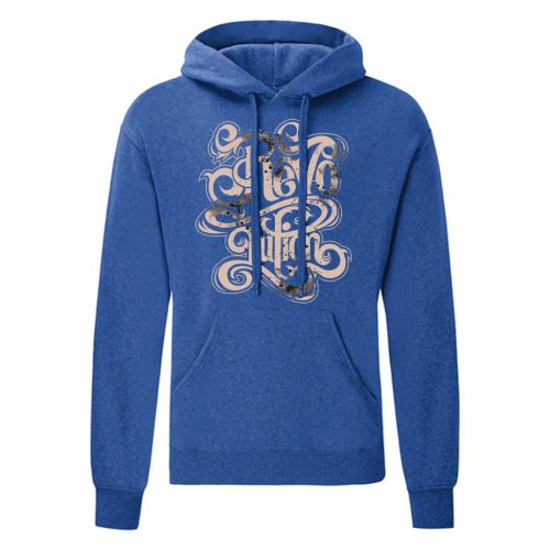 Revolution Kék kenguruzsebes pulóver