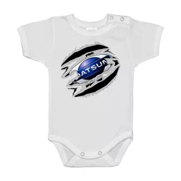 DATSUN FEHÉR RÖVID UJJÚ BABA BODY 