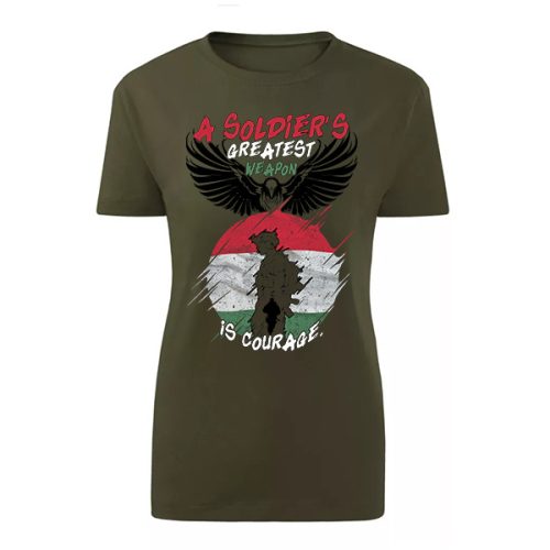 A Soliders... női póló (zöld)