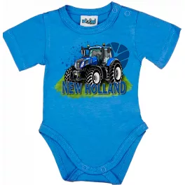 NEW HOLLAND BABA BODY KÉK RÖVID UJJÚ