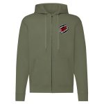 KIA CIPZÁRAS ZÖLD KAPUCNIS PULÓVER