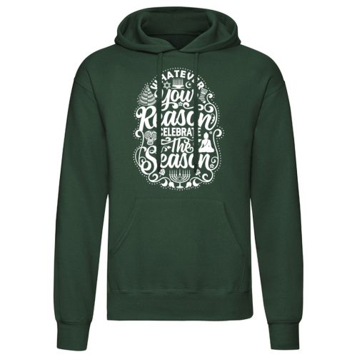 Whatever your reason…Zöld kenguruzsebes pulóver