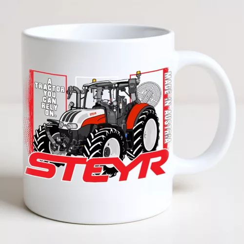 Steyr fehér Bögre új