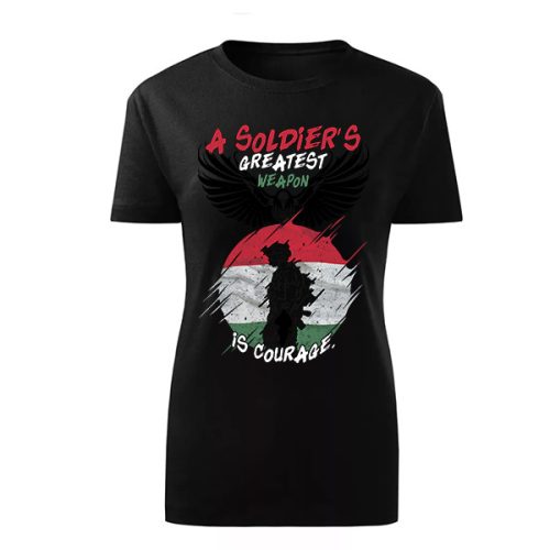 A Soliders... női póló (fekete)