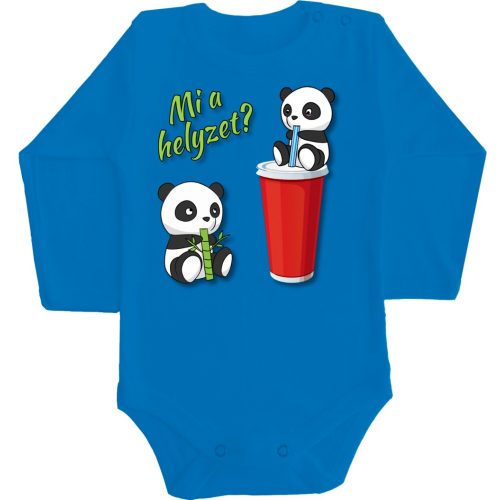 Panda Baba Body kék