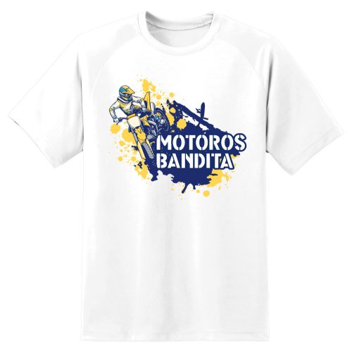 Motoros Bandita Fehér Férfi