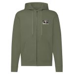 Zrínyi II. Tank cipzáras pulóver (zöld)