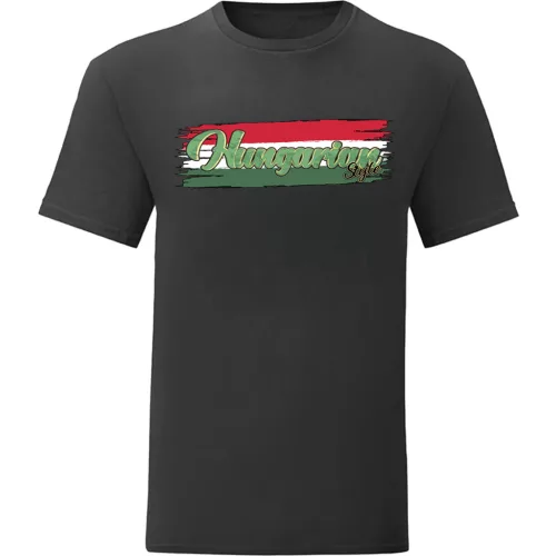 Hungarian style póló (fekete)