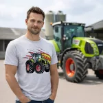 CLAAS AXION TRAKTOROS PÓLÓ SZÜRKE