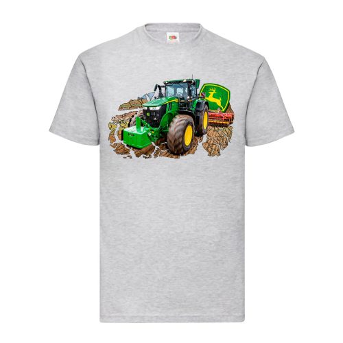 Zöld Traktor MUNKÁBAN SZÜRKE PÓLÓ