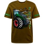 FENDT FELIRATOS BARNA PÓLÓ