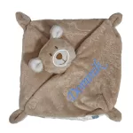 Babafészek 4 részes Egyedi Prémium (Kék/Macis Minky)
