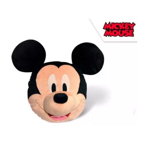 Disney Mickey fej 3D, plüss figura, párna 35 cm