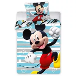 Disney Mickey Gyerek ágyneműhuzat 100×135cm, 40×60 cm