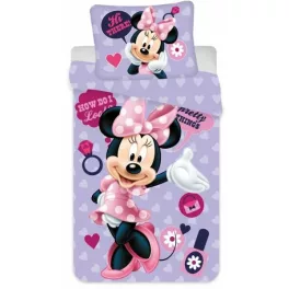   Disney Minnie ágyneműhuzat 140×200cm, 70×90 cm microfibre