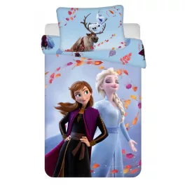   Disney Jégvarázs Wind gyerek ágyneműhuzat 100×135 cm, 40×60 cm