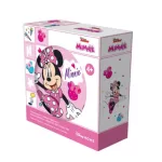 Disney Minnie Happy étkészlet, micro műanyag szett Dobozban
