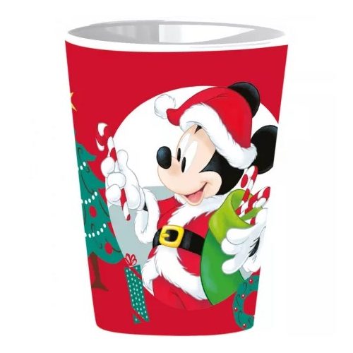 Disney Minnie, Mickey Karácsony pohár, műanyag 260 ml