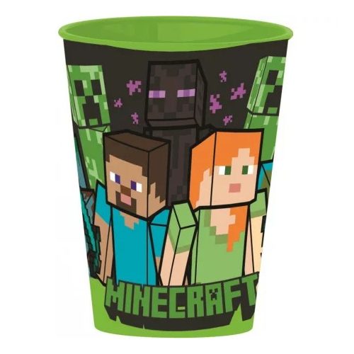 Minecraft pohár, műanyag 260 ml